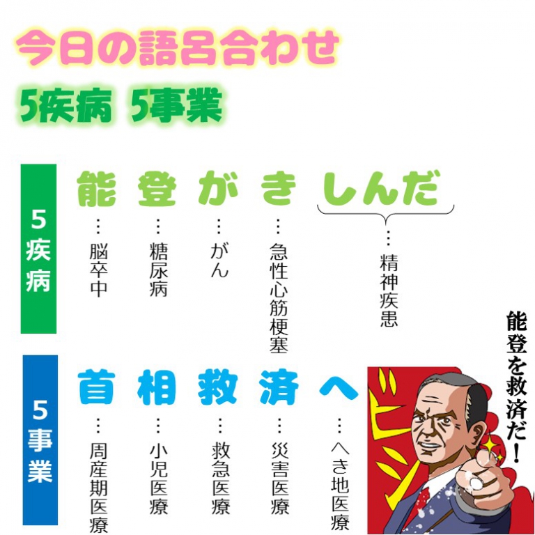 5疾病5事業